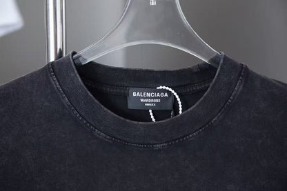 「#4269」Balenciaga SpringSummer New Flame Hot Diamond T-shirt