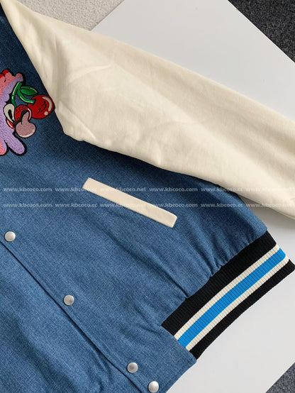 「#4286」GUCCI FW23 Color-blocked Baseball Uniform