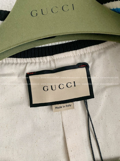 「#4286」GUCCI FW23 Color-blocked Baseball Uniform