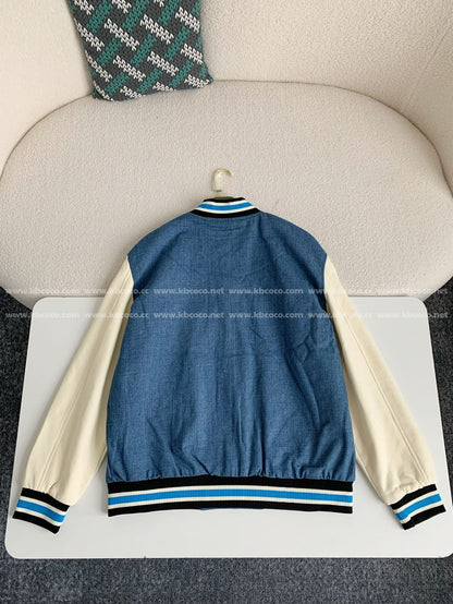「#4286」GUCCI FW23 Color-blocked Baseball Uniform