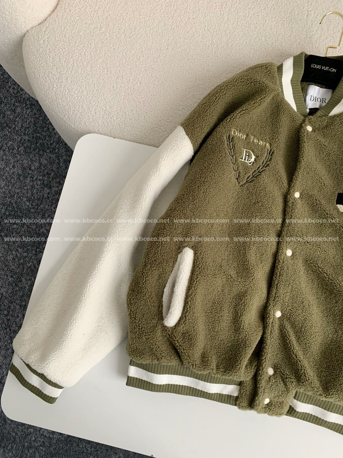 「#4289」DIOR Mottled Lamb Fur Jacket