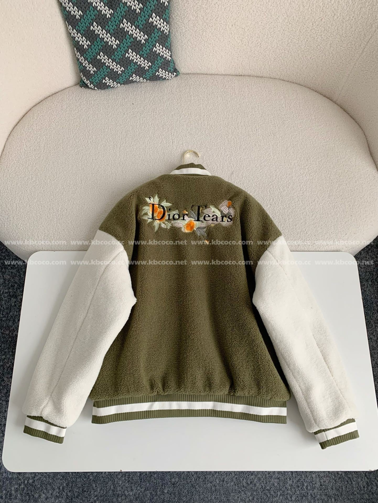 「#4289」DIOR Mottled Lamb Fur Jacket