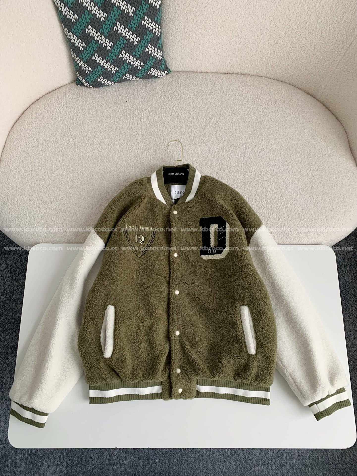 「#4289」DIOR Mottled Lamb Fur Jacket