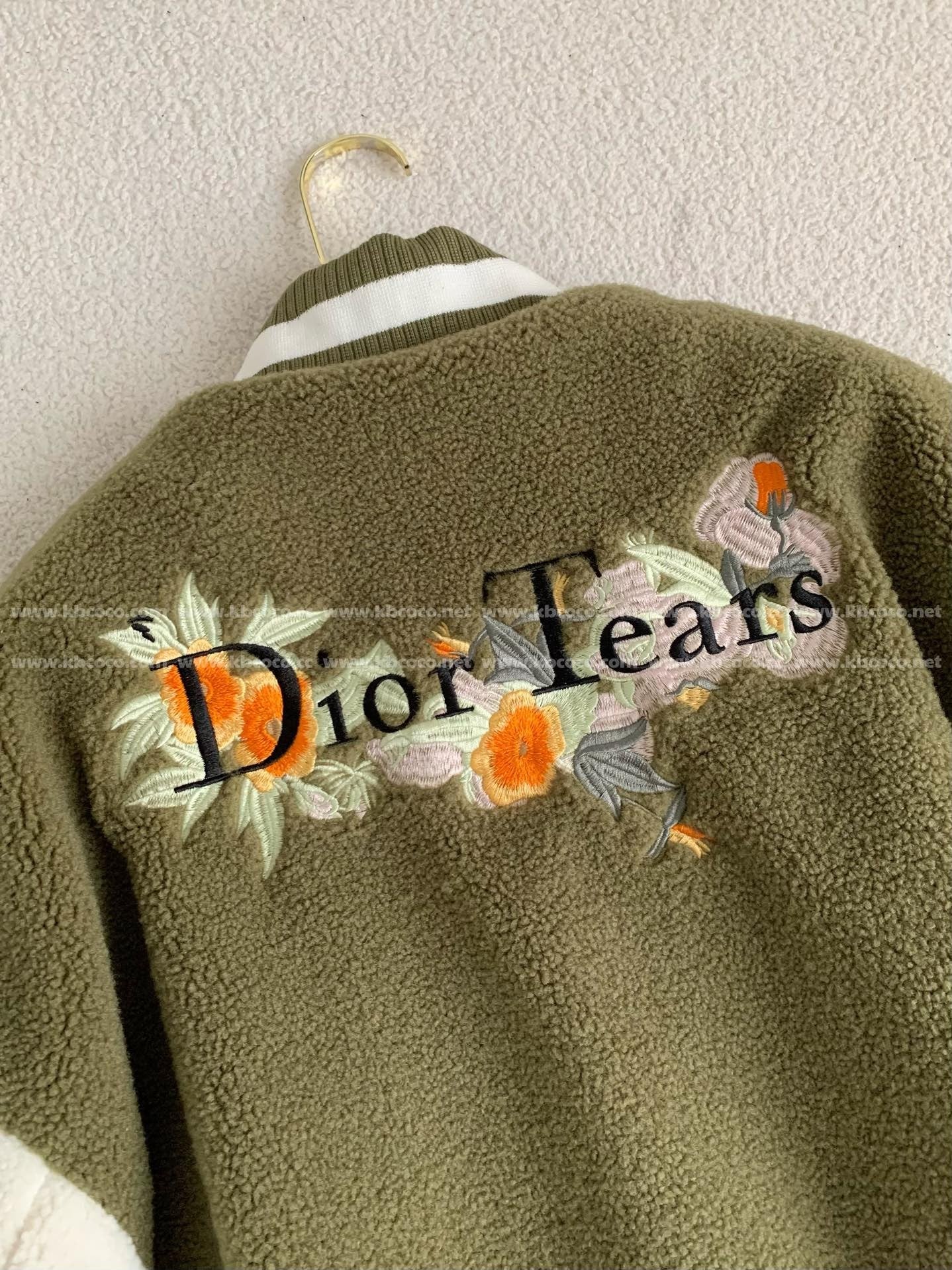 「#4289」DIOR Mottled Lamb Fur Jacket