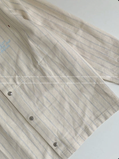 「#4552」Dior ss25 Summer Series Striped Shirt Jacket