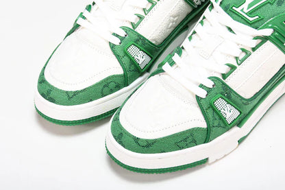 Louis Vuittоп Trainer Low 'Monogram Denim Green'
