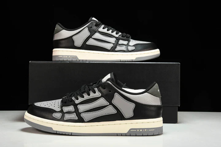 Amiri Skel Top Low 'Black Grey'