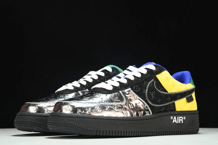 Louis Vuittоп x AF1 by Virgil Abloh 'Metallic Silver'