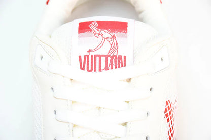Louis Vuittоп Trainer Low Velcro Strap 'Red Mesh'
