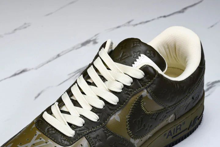 Louis Vuittоп x AF1 by Virgil Abloh 'Olive'