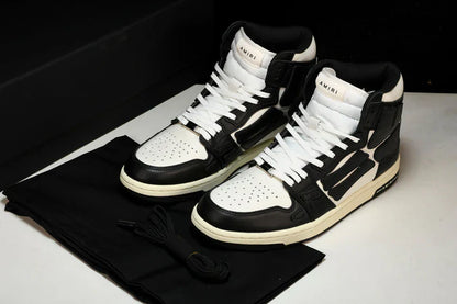 Amiri Skel Top Low 'White Black' (Copie)