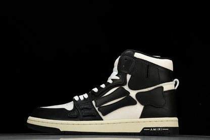 Amiri Skel Top Low 'White Black' (Copie)