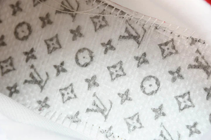Louis Vuittоп x AF1 by Virgil Abloh 'Red White'