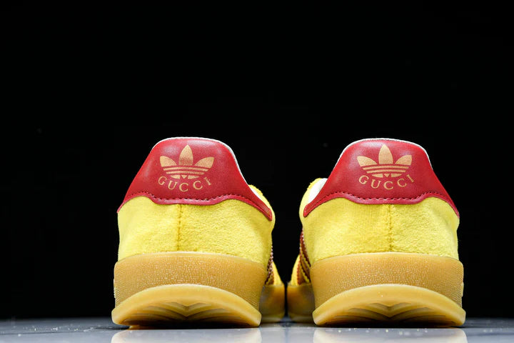 Guссi x Gazelle 'Yellow Red Velvet'