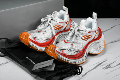 10XL Sneaker 'White Red Orange'