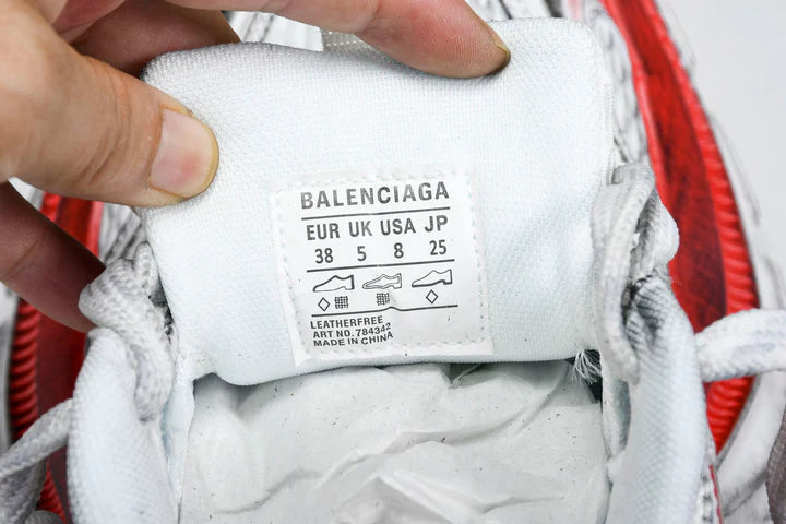 10XL Sneaker 'White Red Orange'