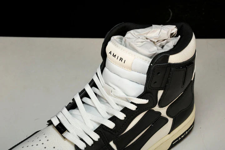 Amiri Skel Top Low 'White Black' (Copie)