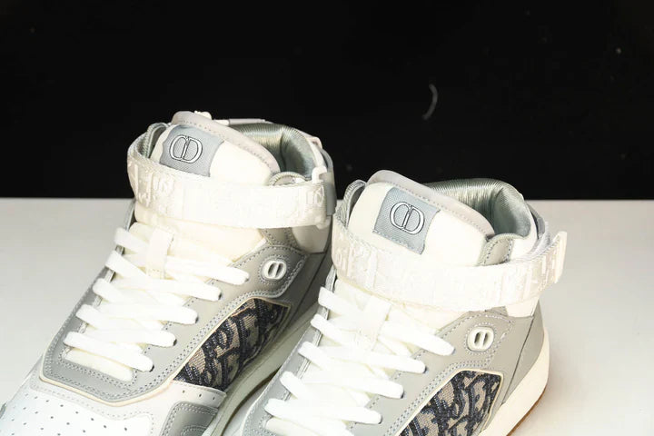 D1or B27 High Strap Oblique 'Grey White'