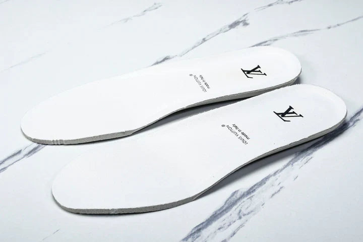 Louis Vuittоп Trainer Low 'Black White Orange Sole'