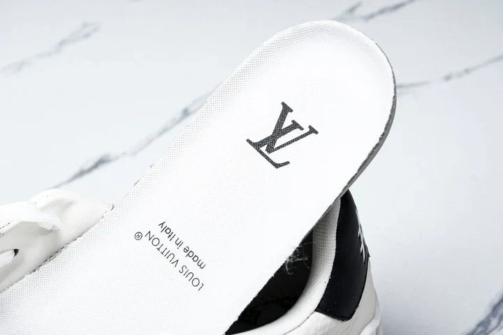 Louis Vuittоп Trainer Low 'Black White Pink Sole'