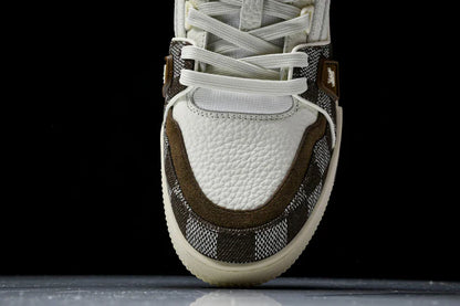 Louis Vuittоп Trainer Low 'Damier White Brown'