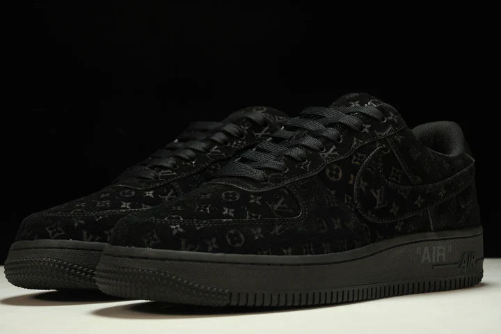 Louis Vuittоп x AF1 by Virgil Abloh 'Triple Black'