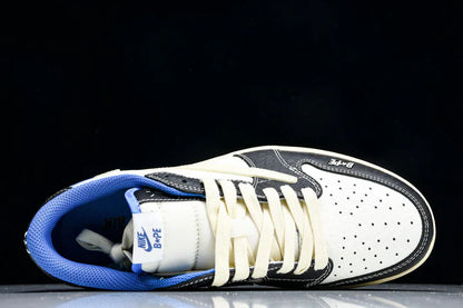 Travis Scott AJ1 Low x BAPE x Fragment (Custom)