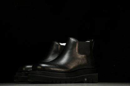 Вottega Veneta Lug Ankle Chelsea Boots 'Black'