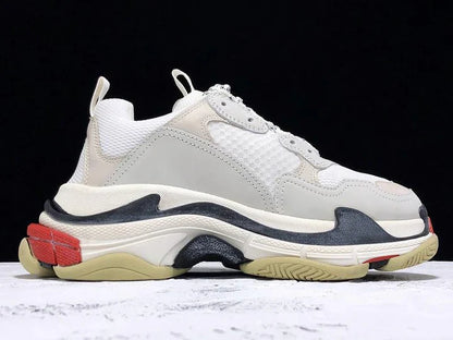 Triple S Sneaker White Black Red
