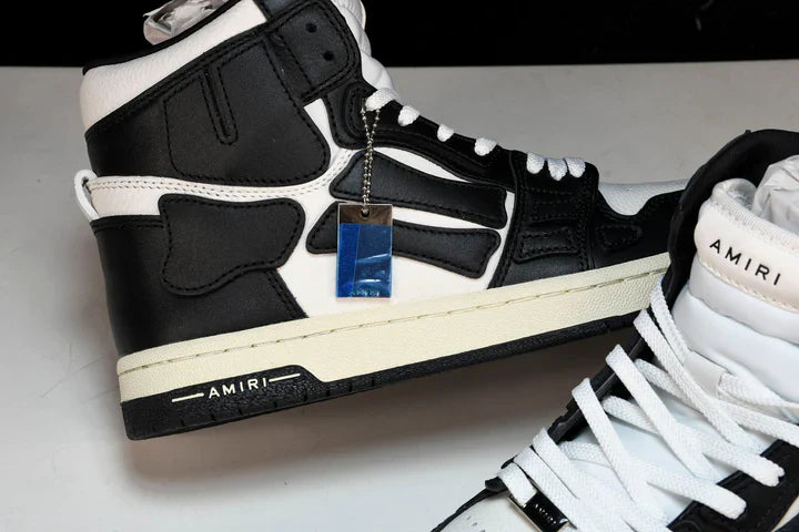 Amiri Skel Top Low 'White Black' (Copie)