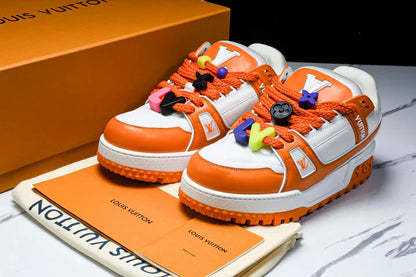 Louis Vuittоп Trainer Maxi 'Orange White'