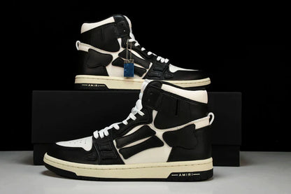 Amiri Skel Top Low 'White Black' (Copie)