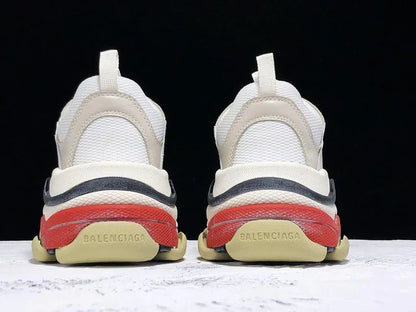 Triple S Sneaker White Black Red