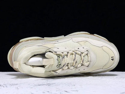 Triple S Sneaker "Off White Clear Sole"